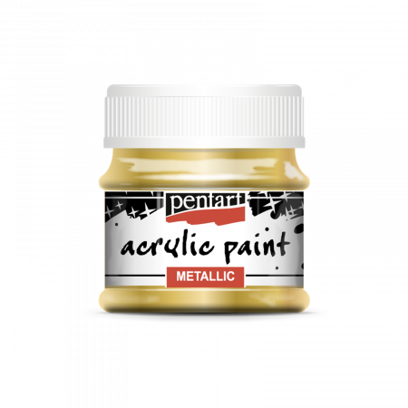Culori acrilice - vopsea-acrilica-metalizata-50-ml-pentart