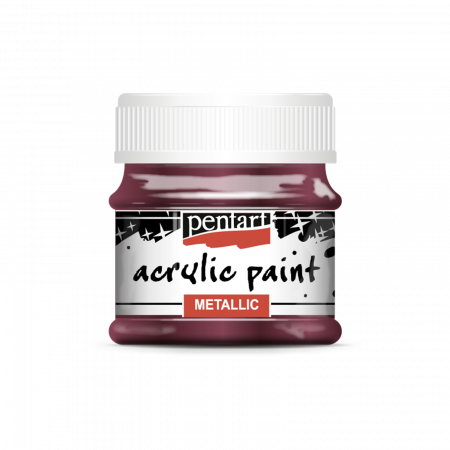 Culori acrilice - vopsea-acrilica-metalizata-50-ml-pentart