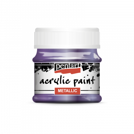Culori acrilice - vopsea-acrilica-metalizata-50-ml-pentart