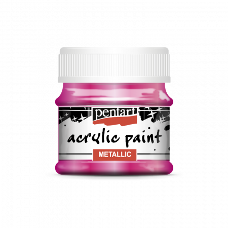 Culori acrilice - vopsea-acrilica-metalizata-50-ml-pentart
