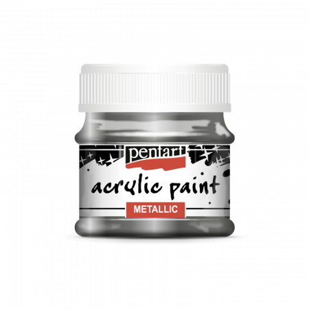 Culori acrilice - vopsea-acrilica-metalizata-50-ml-pentart
