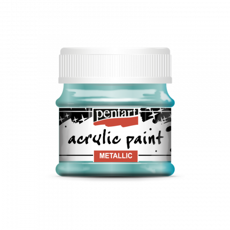 Culori acrilice - vopsea-acrilica-metalizata-50-ml-pentart