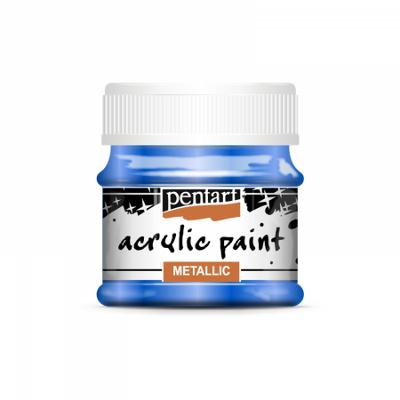 Culori acrilice - vopsea-acrilica-metalizata-50-ml-pentart