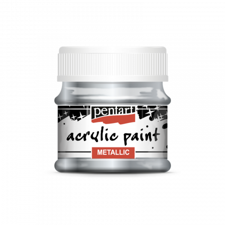 Culori acrilice - vopsea-acrilica-metalizata-50-ml-pentart