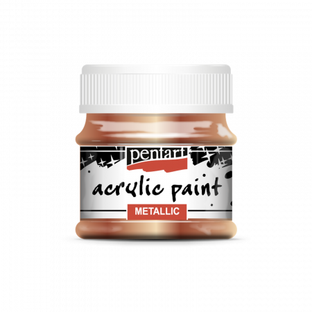 Culori acrilice - vopsea-acrilica-metalizata-50-ml-pentart