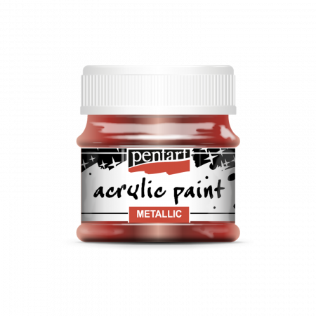 Culori acrilice - vopsea-acrilica-metalizata-50-ml-pentart