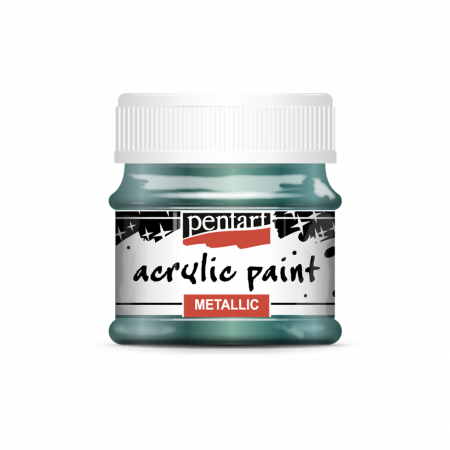 Culori acrilice - vopsea-acrilica-metalizata-50-ml-pentart