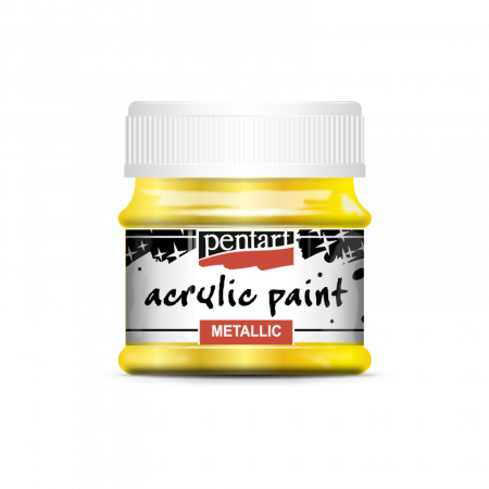 Culori acrilice - vopsea-acrilica-metalizata-50-ml-pentart