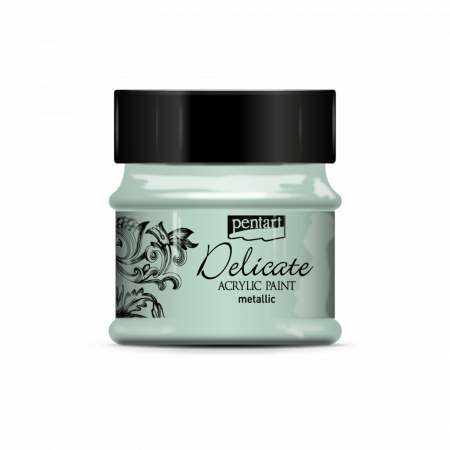 Culori acrilice - vopsea-acrilica-metalizata-delicate-50-ml-pentart