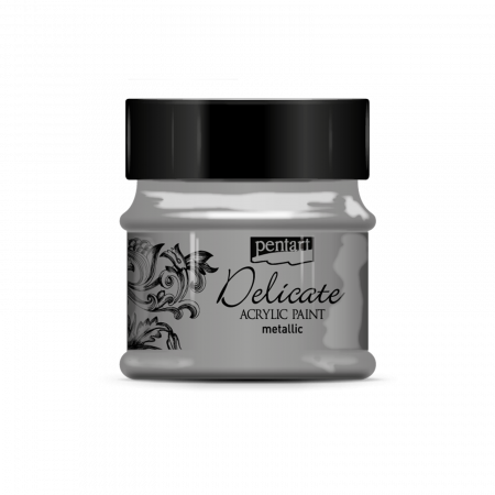 Culori acrilice - vopsea-acrilica-metalizata-delicate-50-ml-pentart
