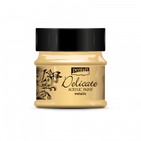Culori acrilice - vopsea-acrilica-metalizata-delicate-50-ml-pentart
