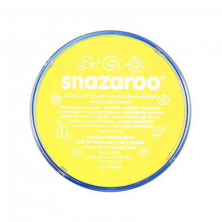 Vopsea pentru fata si corp Snazaroo Classic - Galben Pal (Pale Yellow) [0]