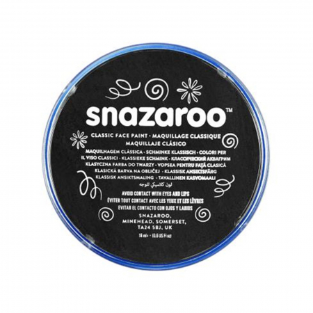 Vopsea pentru fata si corp Snazaroo 75 ml - Negru ( Black) [0]