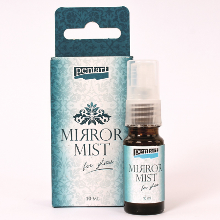 Vopsea sticla si portelan - vopsea-spray-efect-oglinda-pentru-sticla-10ml-pentart