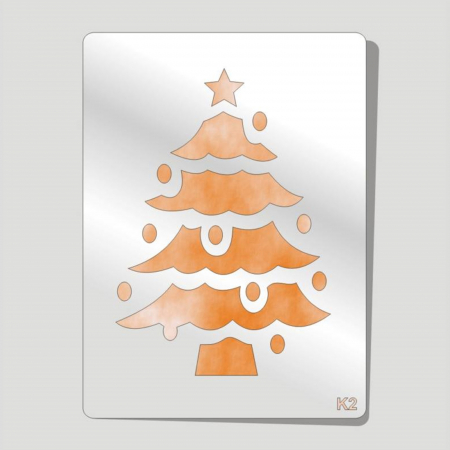 Sabloane plastic - Sablon plastic K2 - Craciun