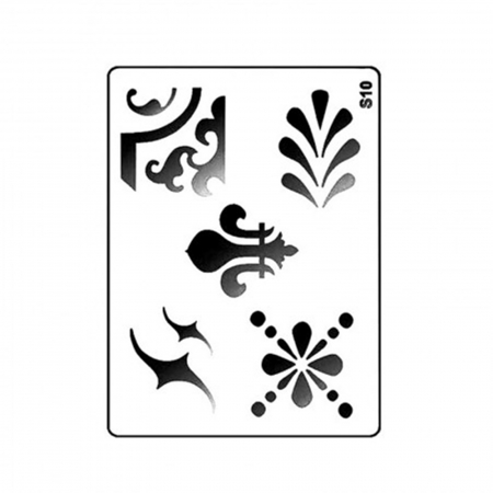 Sabloane plastic - Sablon plastic S10 - Model decorativ