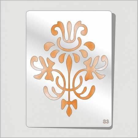 Sabloane plastic - blon-plastic-s3-floare