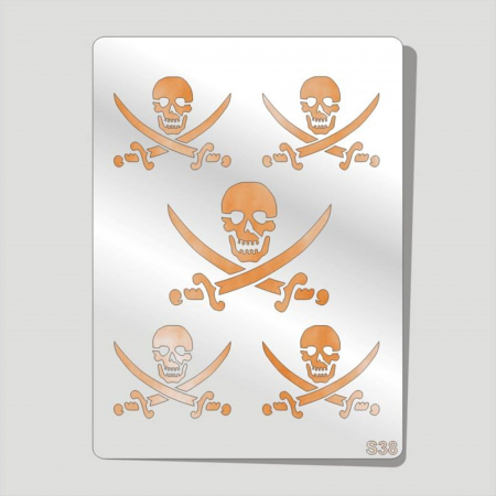 Sabloane plastic - sablon-plastic-s38-cranii