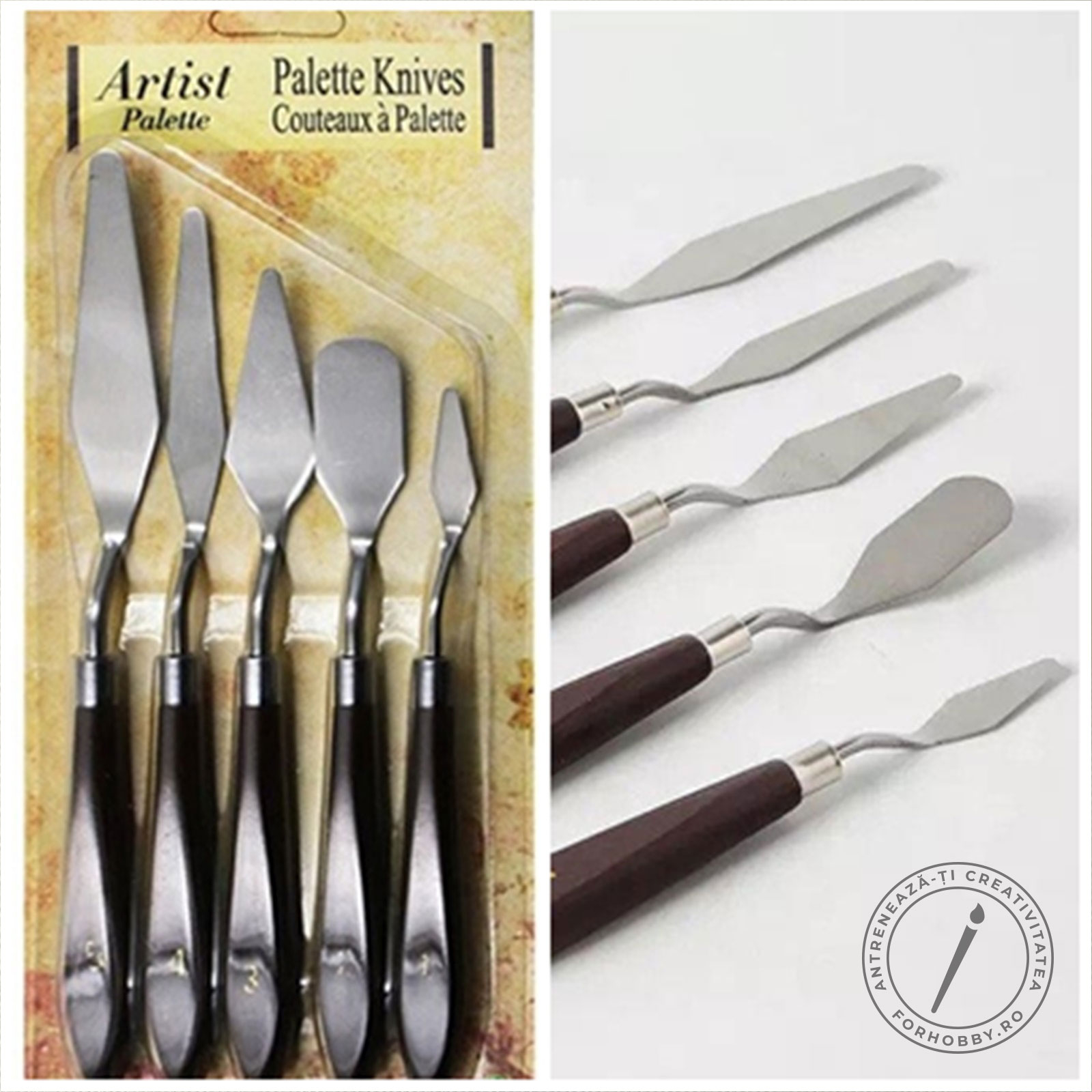Palette Knife Set - 5 pieces