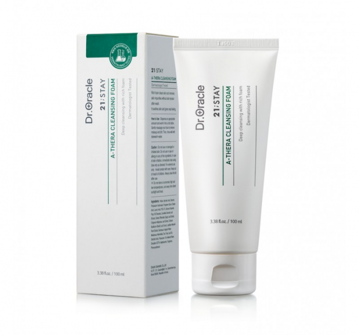 Dr. Oracle 21STAY A-Thera Cleasing Foam - Spuma de curatare ten acneic, 100 ml [2]