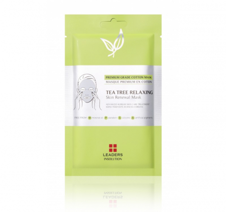 Masca pentru ten Leaders Tea Tree Relaxing Skin Renewal Mask, 25ml [0]