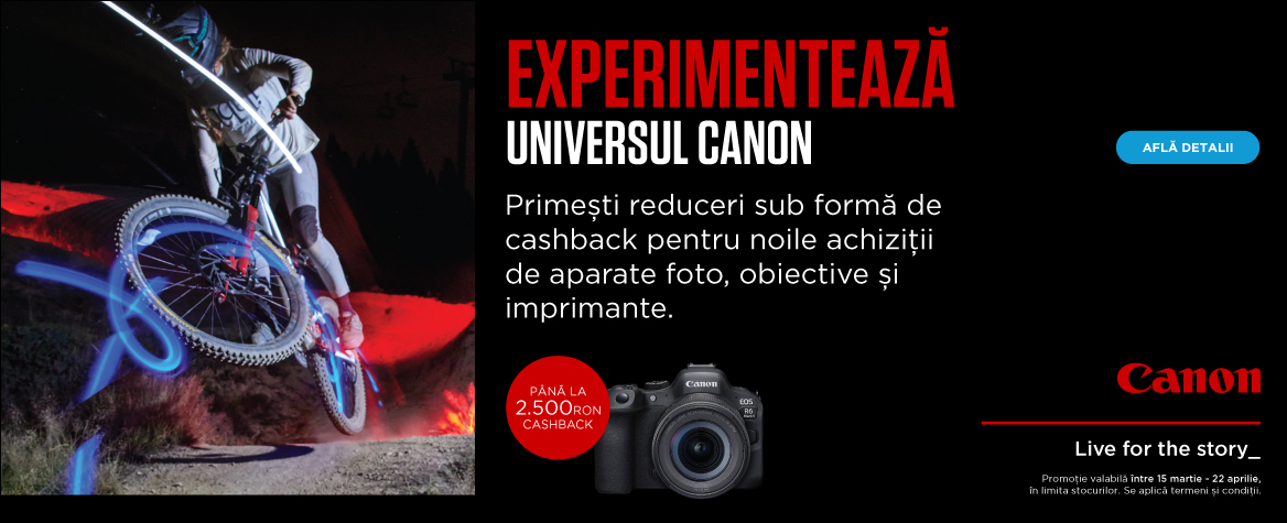 Promotie de Primavara Canon - GET READY FOR THE SEASON 2023