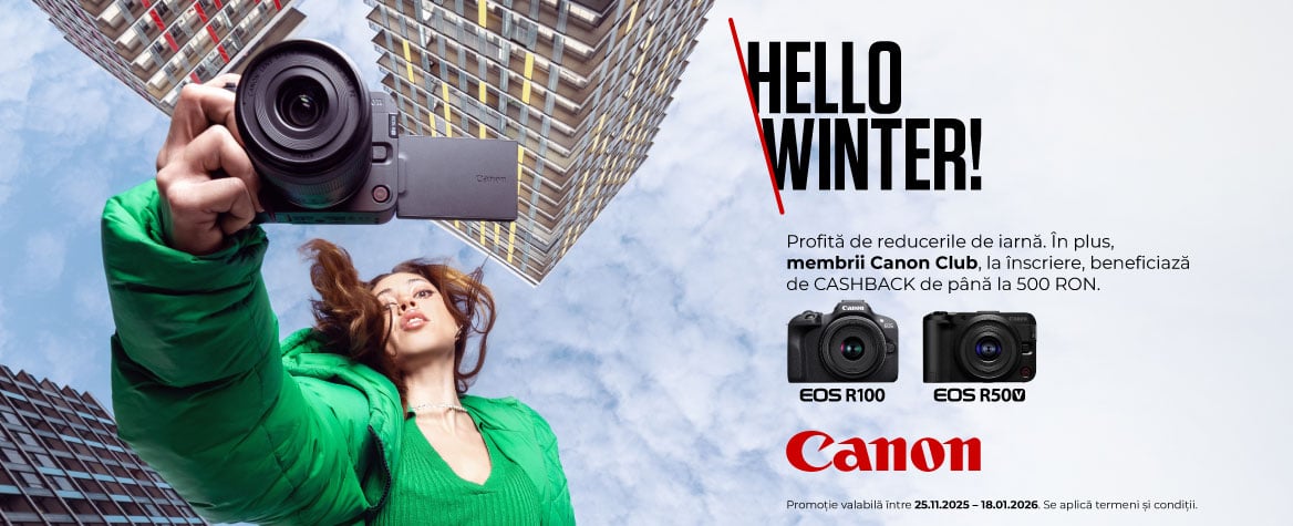 Campania Promotionala Canon de IARNA - 2025