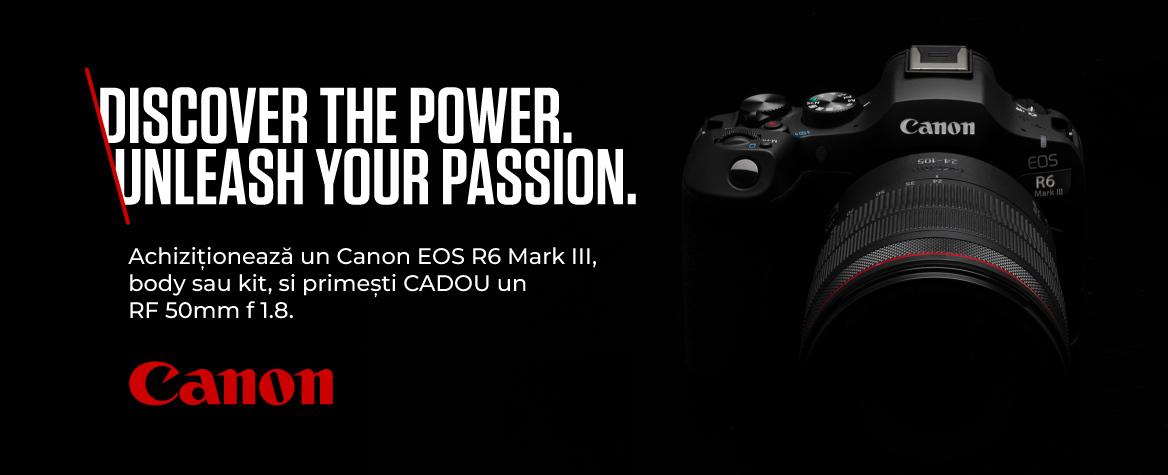 Campanie Promotionala CANON EOS R6 Mark III - intre 23 Ianuarie si 13 Martie 2026