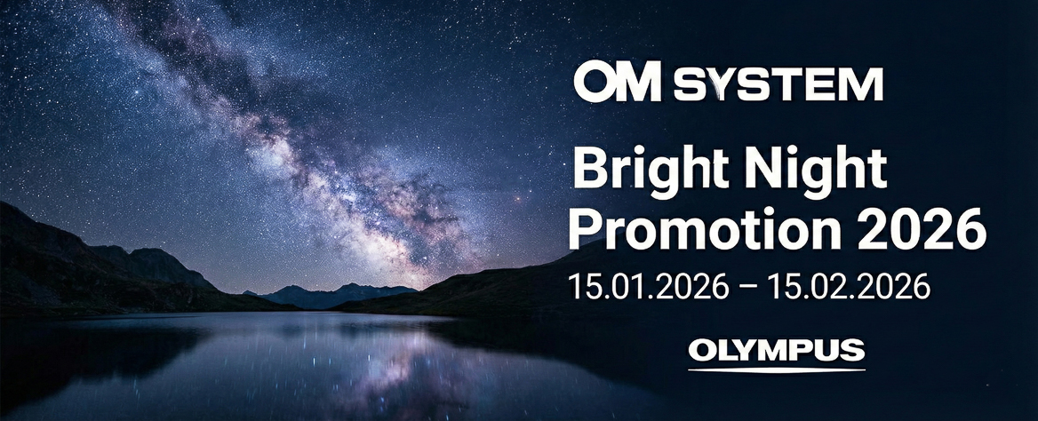 Campanie Promotionala OM System/Olympus  -  Bright Night Promotion 2026 in perioada 15.01.2026 – 15.02.2026