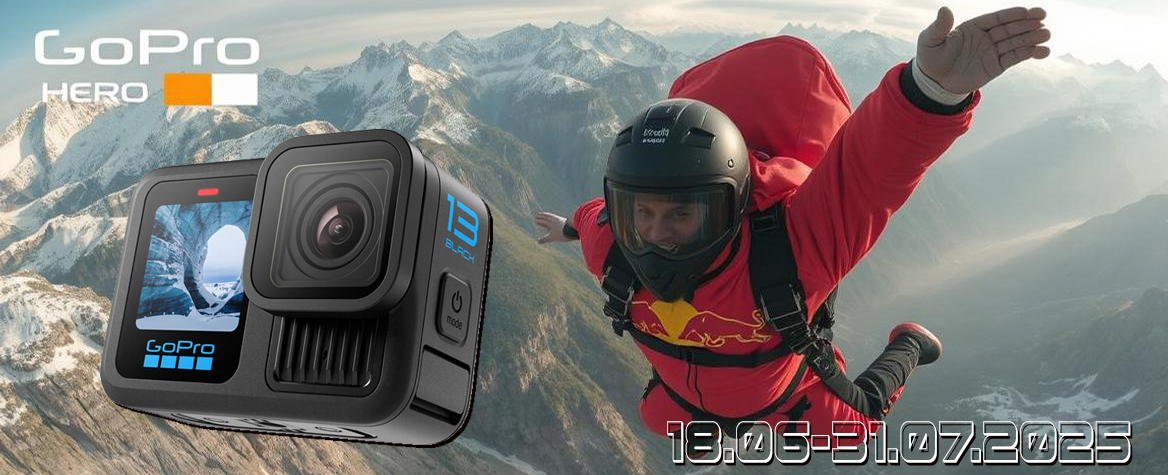 Promotie de Vara la GoPro valabila in perioada 18.06-31.07.2025