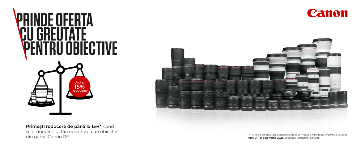 Promotie Canon Trade-In 01-30.10.2025