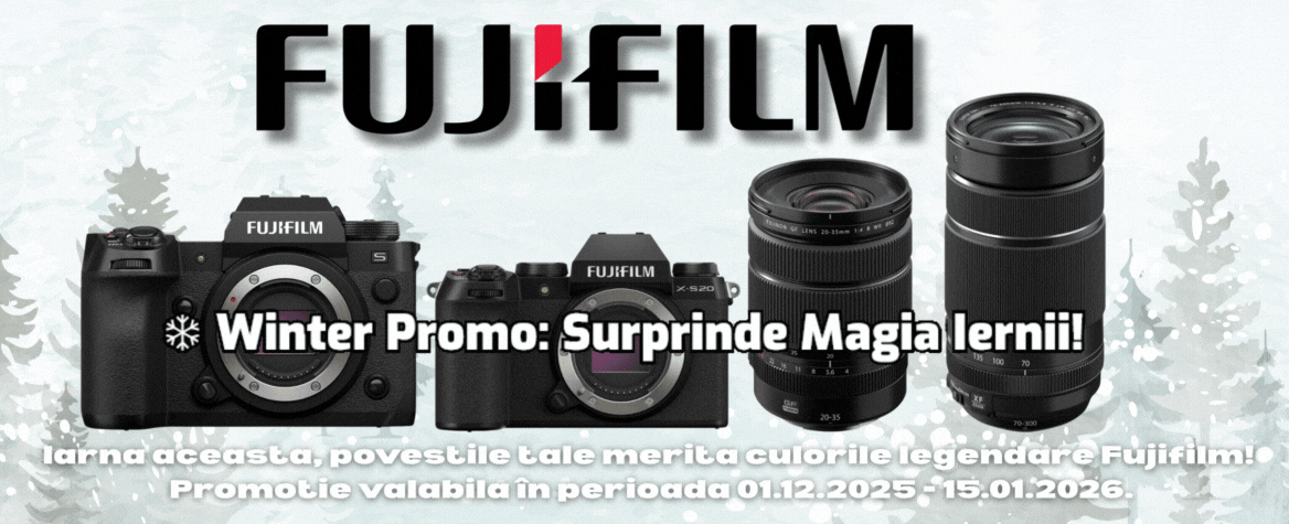❄️ Fujifilm Winter Promo: Surprinde Magia Iernii!
