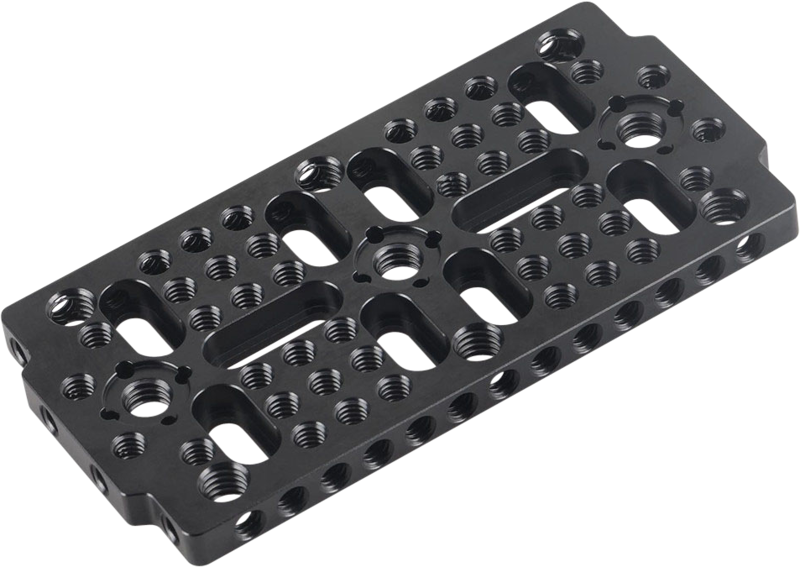 SmallRig 1681 Multi-purpose Cheese Plate - Placa de prindere pe partea superioara a camerei Blackmagic URSA Mini [20]