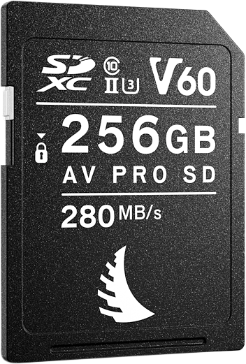 Angelbird  SD AV PRO MK2 R280/W160 (V60) 256GB | 1 PACK - Card de memorie tip SDXC 256GB V60 260MB/s [12]