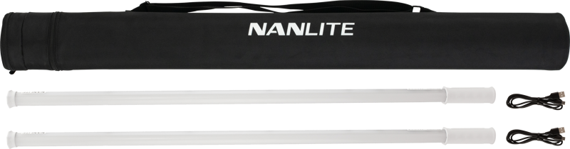 Nanlite PavoTube T8-7X – KIT 2 LUMINI - Tub LED Pixel RGBWW de 1m, ultra-ușor, cu Bluetooth integrat [59]