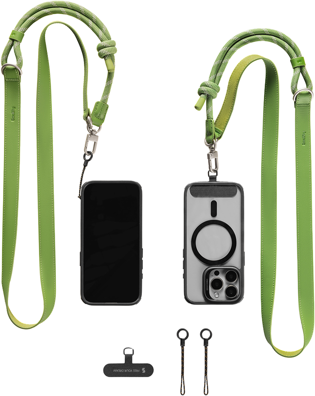 SmallRig 5301 FilMov Phone Shoulder Strap Green  - Curea de umar pentru telefoane mobile - GREEN [12]