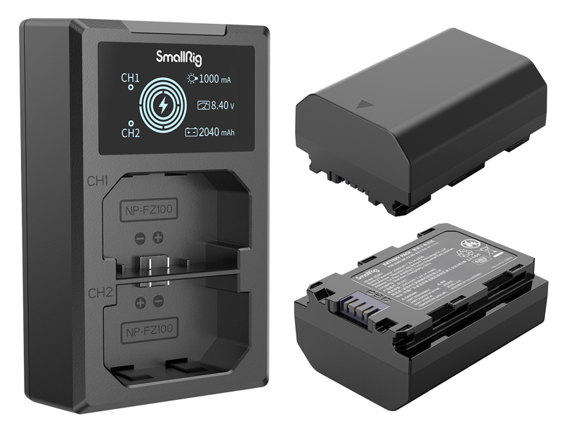 SmallRig 3824 NP-FZ100 Battery & Charger Kit [21]