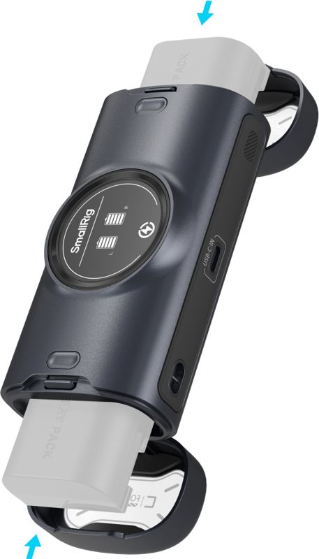 SmallRig 5105 Portable Charger Case for LP-E6P Camera Batteries [30]