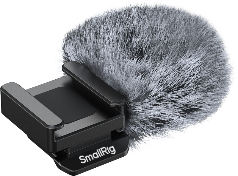 SmallRig 5989 Furry Windscreen pentru Canon PowerShot V1 – reducere zgomot vânt 14dB, cold shoe integrat pentru microfon sau lumină [15]