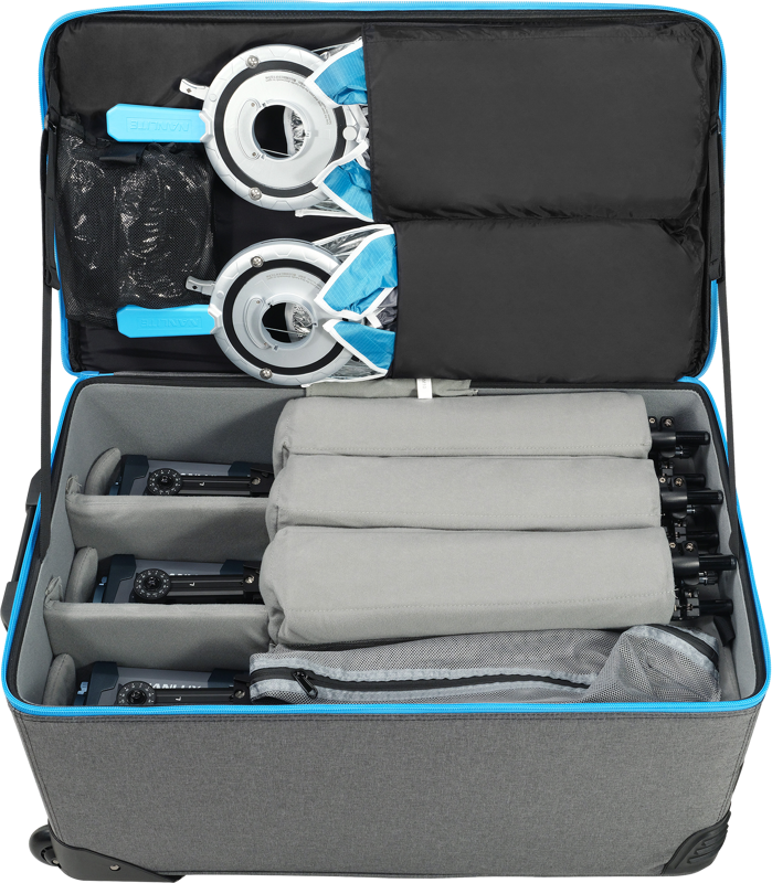 NANLUX Evoke 150C 3-Light Kit in Trolley Case [8]