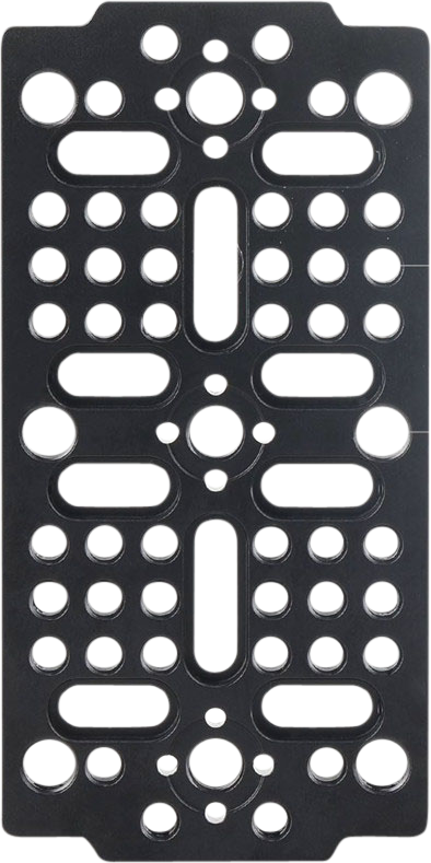 SmallRig 1681 Multi-purpose Cheese Plate - Placa de prindere pe partea superioara a camerei Blackmagic URSA Mini [22]