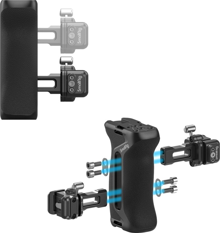 SmallRig  4017 Nato Side Handle Snap On Quick Lock - Maner extern pentru camere mirrorless [58]