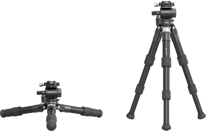 SmallRig 5025 Heavy Duty Carbon Fiber Tabletop Tripod Kit - Kit Trepied Carbon [42]