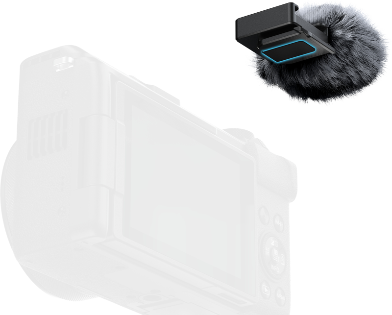 SmallRig 5989 Furry Windscreen pentru Canon PowerShot V1 – reducere zgomot vânt 14dB, cold shoe integrat pentru microfon sau lumină [16]