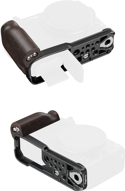 SmallRig 5906 L-Shaped Mount Plate with Wooden Handle for Nikon ZR [21]