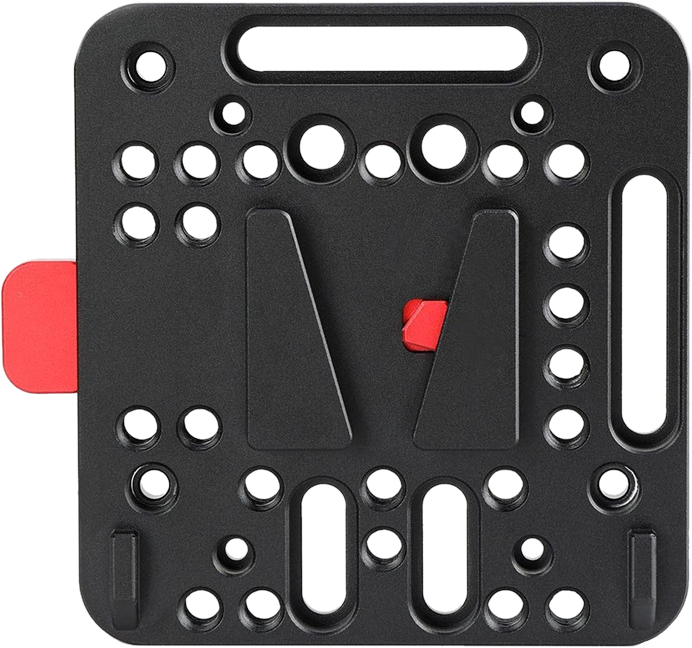 SmallRig 1846 V-Lock Assembly Kit - Placa de prindere in V pentru baterie externa pentru sisteme video complexe [23]