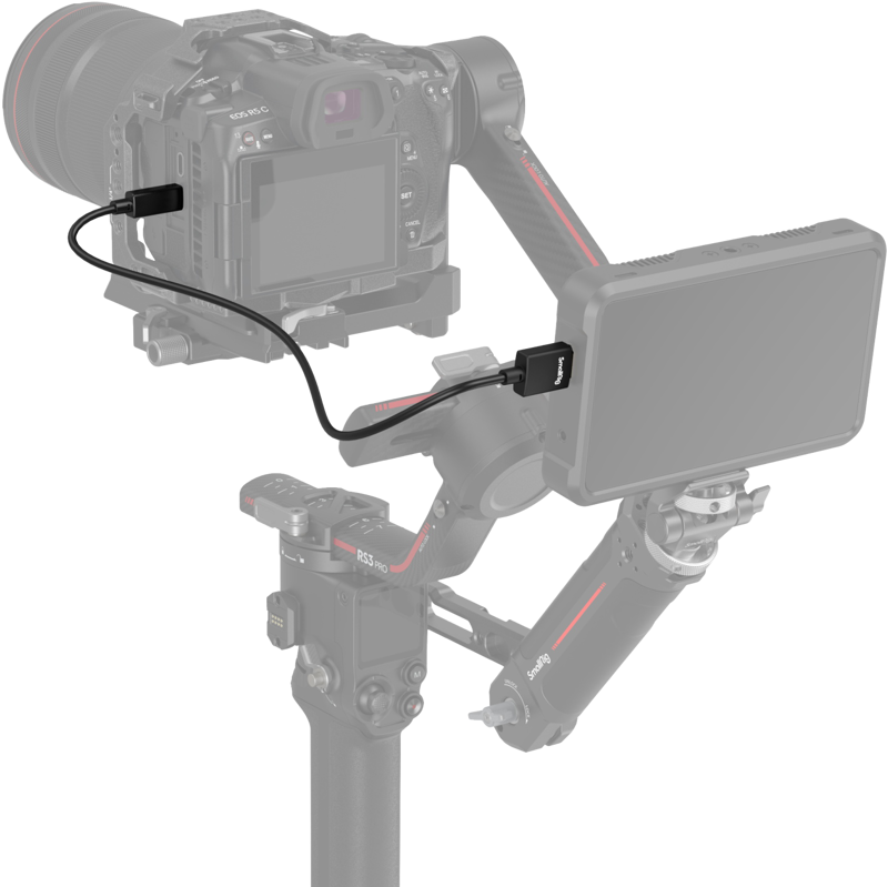 SmallRig 3043 HDMI Cable Ultra Slim 4K 55cm (D to A) [29]