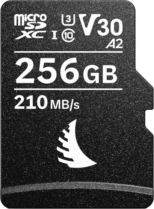 Angelbird microSD AV PRO MK2 A2 I R210/W140 (V30) 256GB – card microSDXC UHS-I 256GB viteză citire max 210 MB/s viteză scriere max și susținută 140 MB/s (Stable Stream), V30 [7]