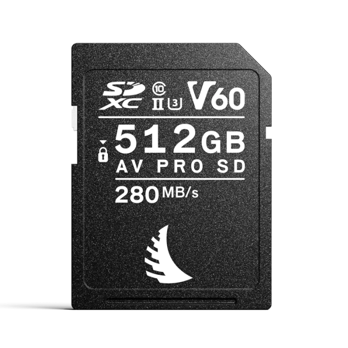 Angelbird  SD AV PRO MK2 R280/W160 (V60) 512GB | 1 PACK - Card de memorie tip SDXC 512GB V60 260MB/s [23]