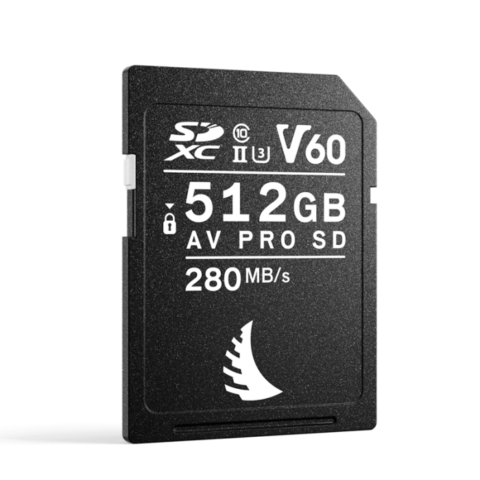 Angelbird  SD AV PRO MK2 R280/W160 (V60) 512GB | 1 PACK - Card de memorie tip SDXC 512GB V60 260MB/s [35]